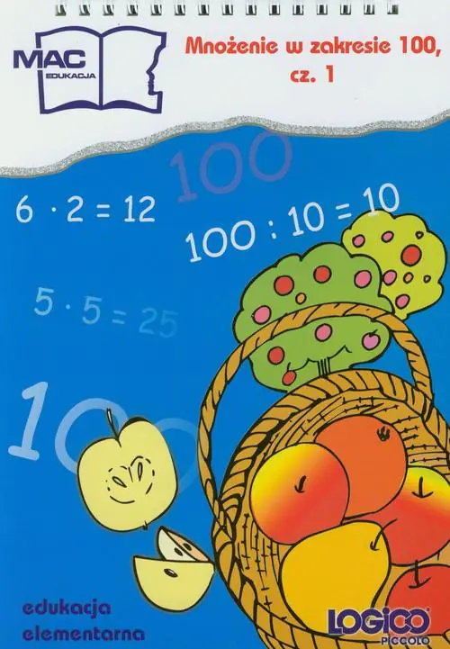 Książka - L Pic 2 Mnożenie w zakresie 100. cz. 1