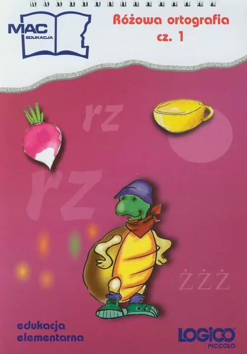 Książka - RÓŻOWA ORTOGRAFIA