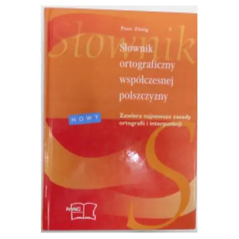 Książka - Słownik ortograficzny współczesnej polszczyzny