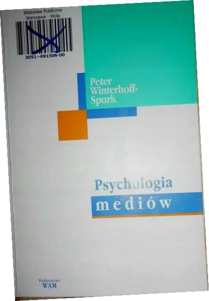Książka - Psychologia mediów