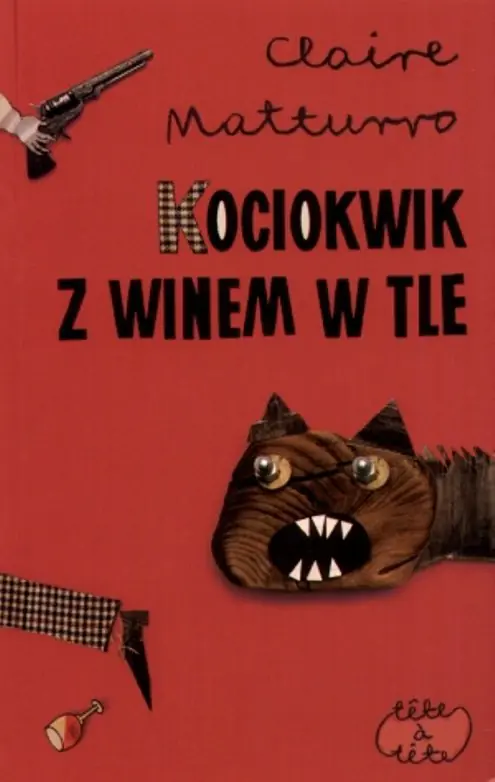 Książka - Kociokwik z winem w tle