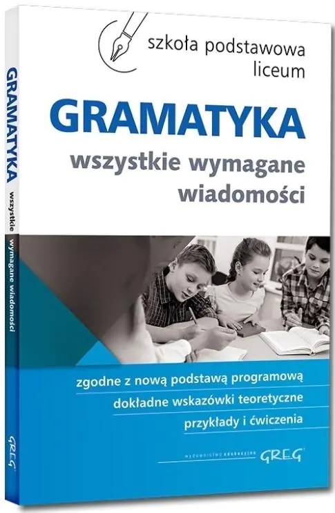 Gramatyka w szkole podstawowej