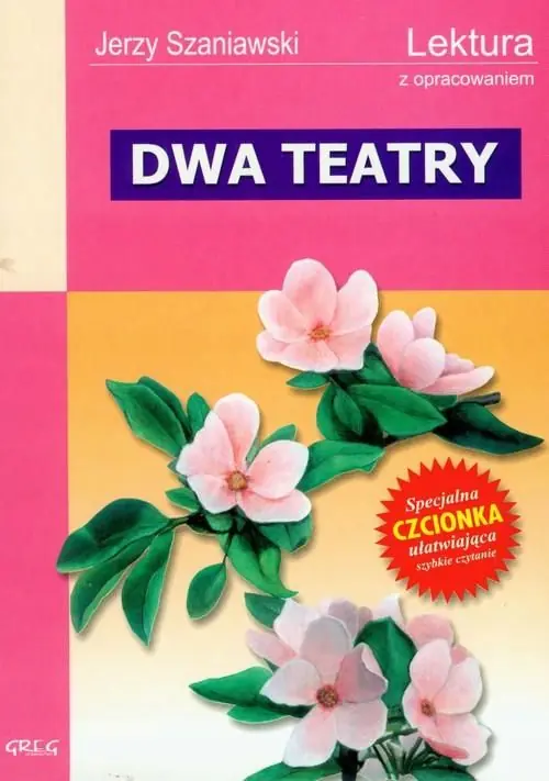 Książka - Dwa teatry. Lektura z opracowaniem