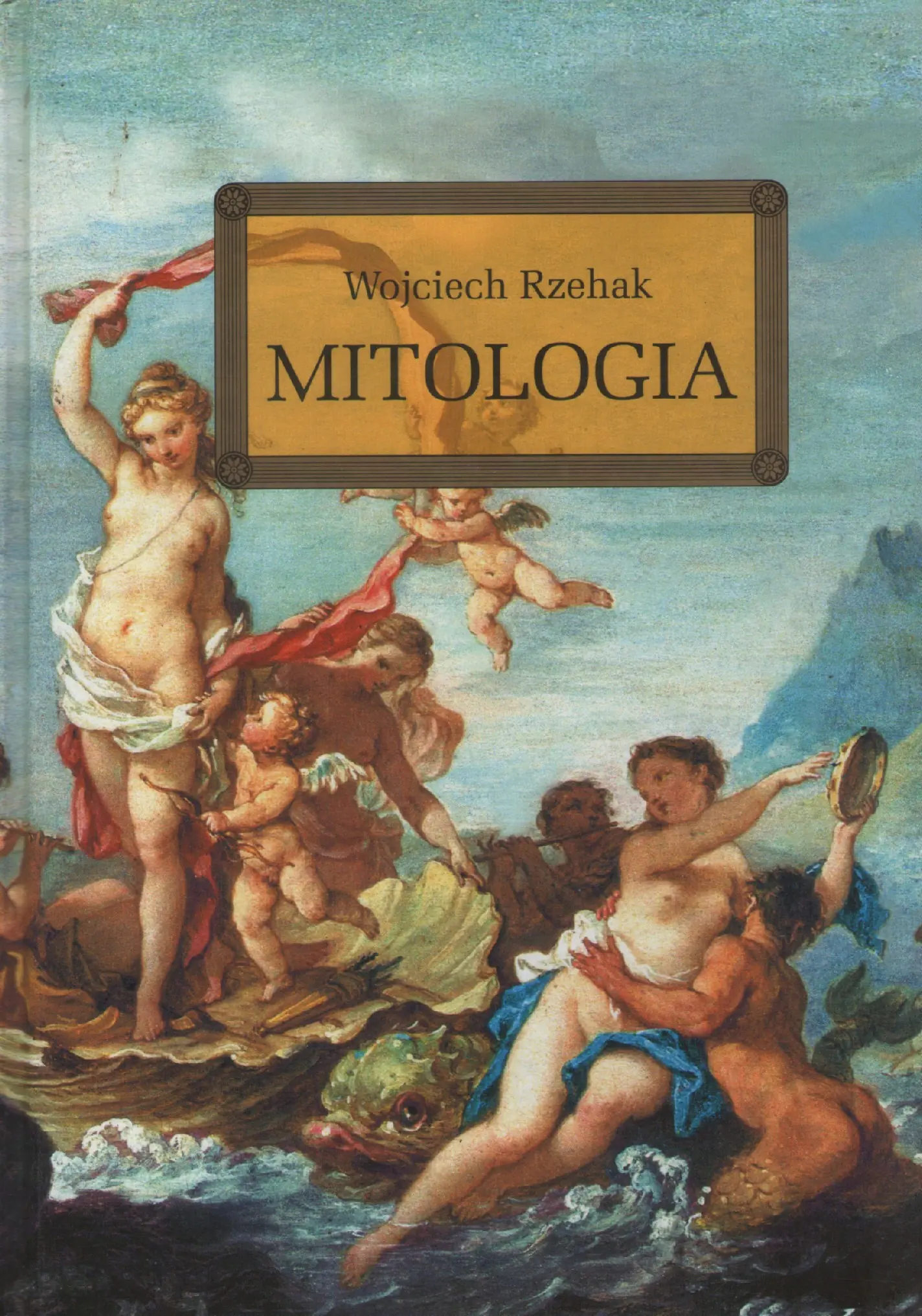 Książka - Mitologia Wierzenia Greków i Rzymian (okleina)