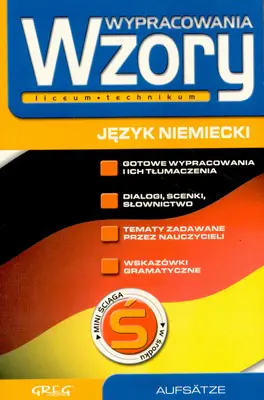 Książka - Język niemiecki. Wypracowania, wzory