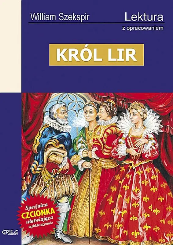 Książka - Król Lir. Lektura z opracowaniem