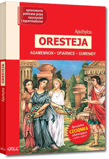 Książka - Oresteja z opracowaniem