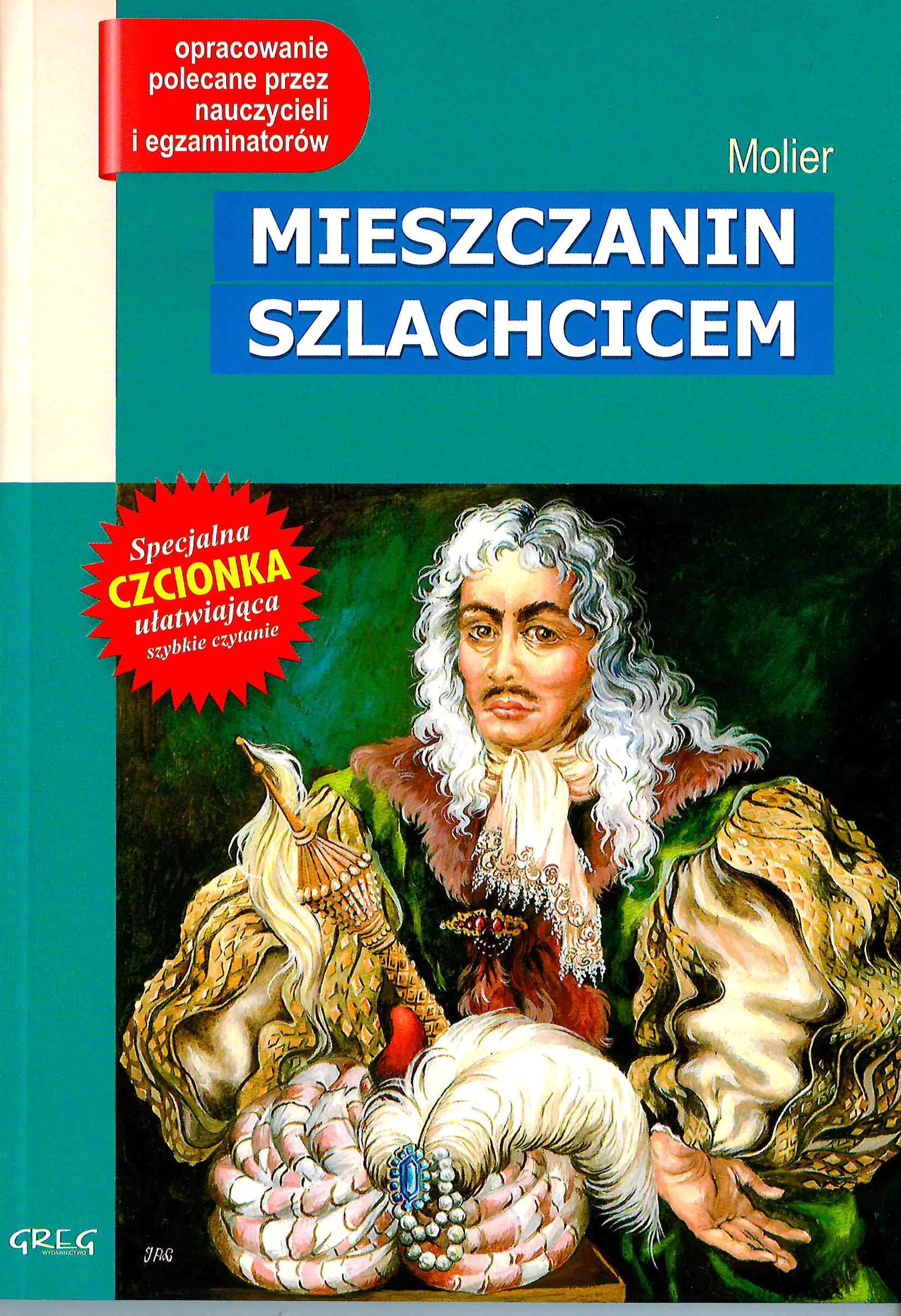Książka - Mieszczanin szlachcicem. Wydanie z opracowaniem
