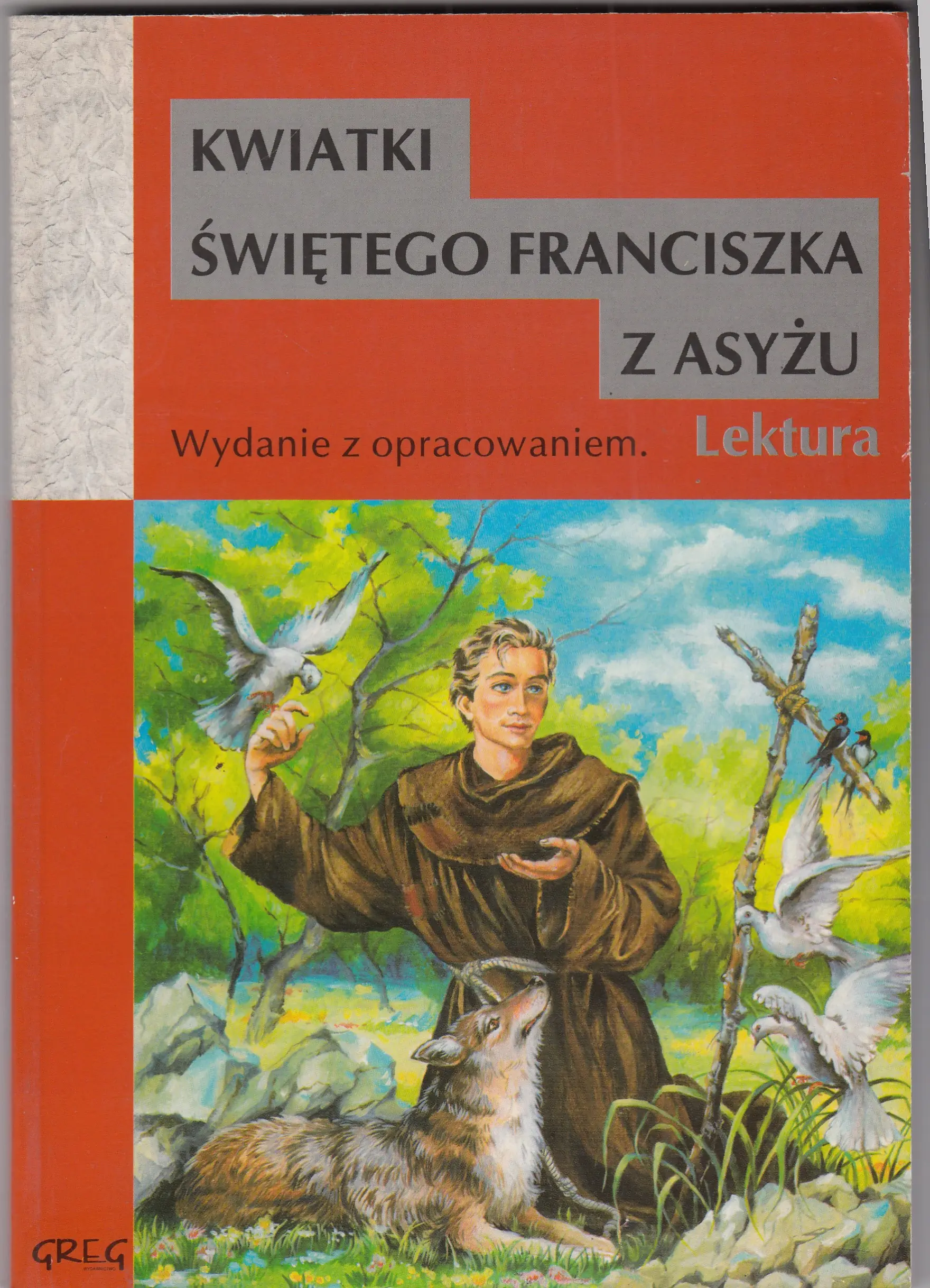 Książka - Kwiatki świętego Franciszka z Asyżu. Lektura z opracowaniem