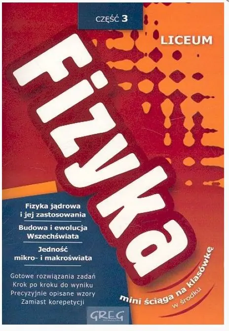 Książka - Fizyka - Liceum cz. 3