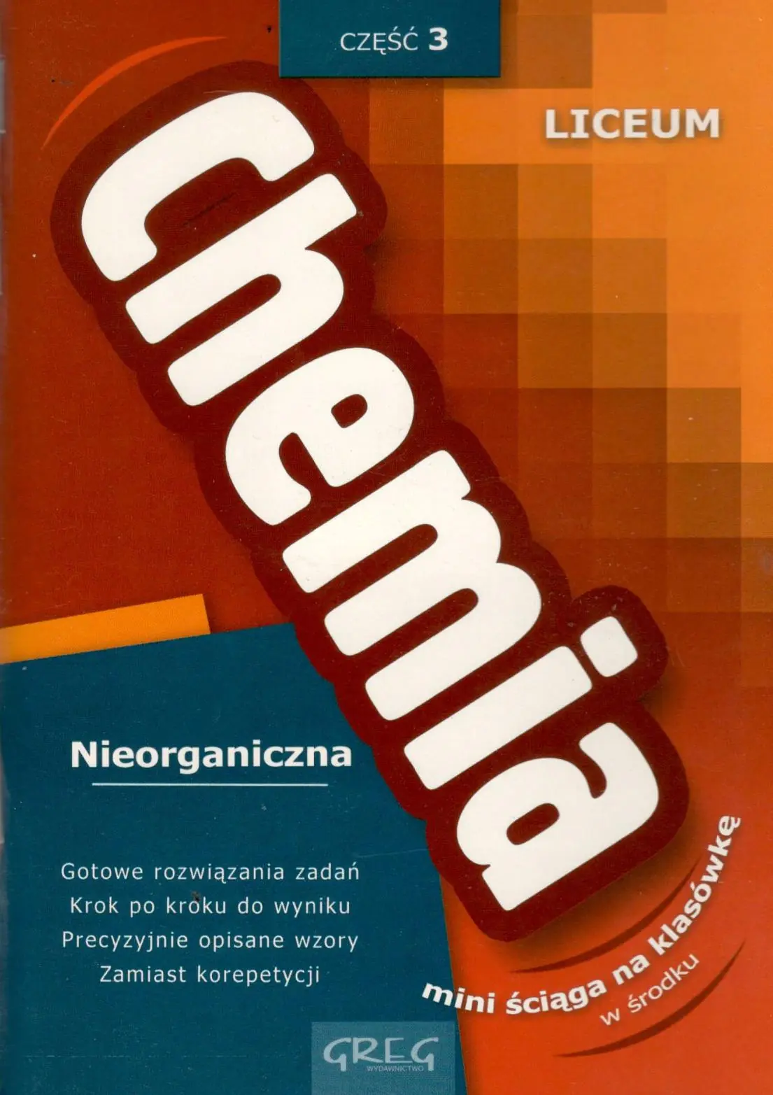 Książka - Chemia - Liceum cz. 3