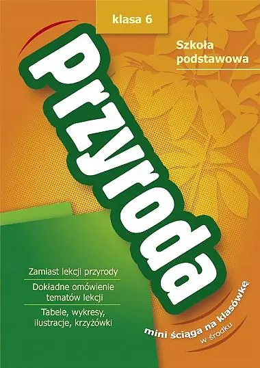 Książka - Przyroda. Klasa 6