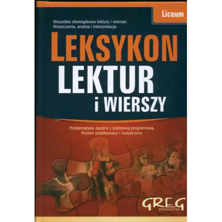 Leksykon lektur i wierszy. Liceum