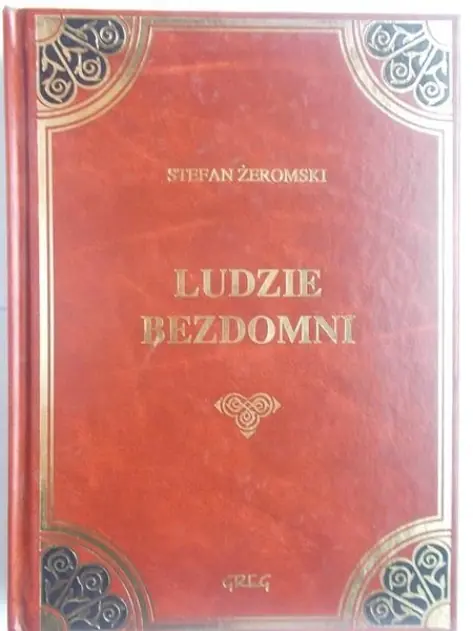 Książka - Ludzie bezdomni skóra tw. oprawa GREG