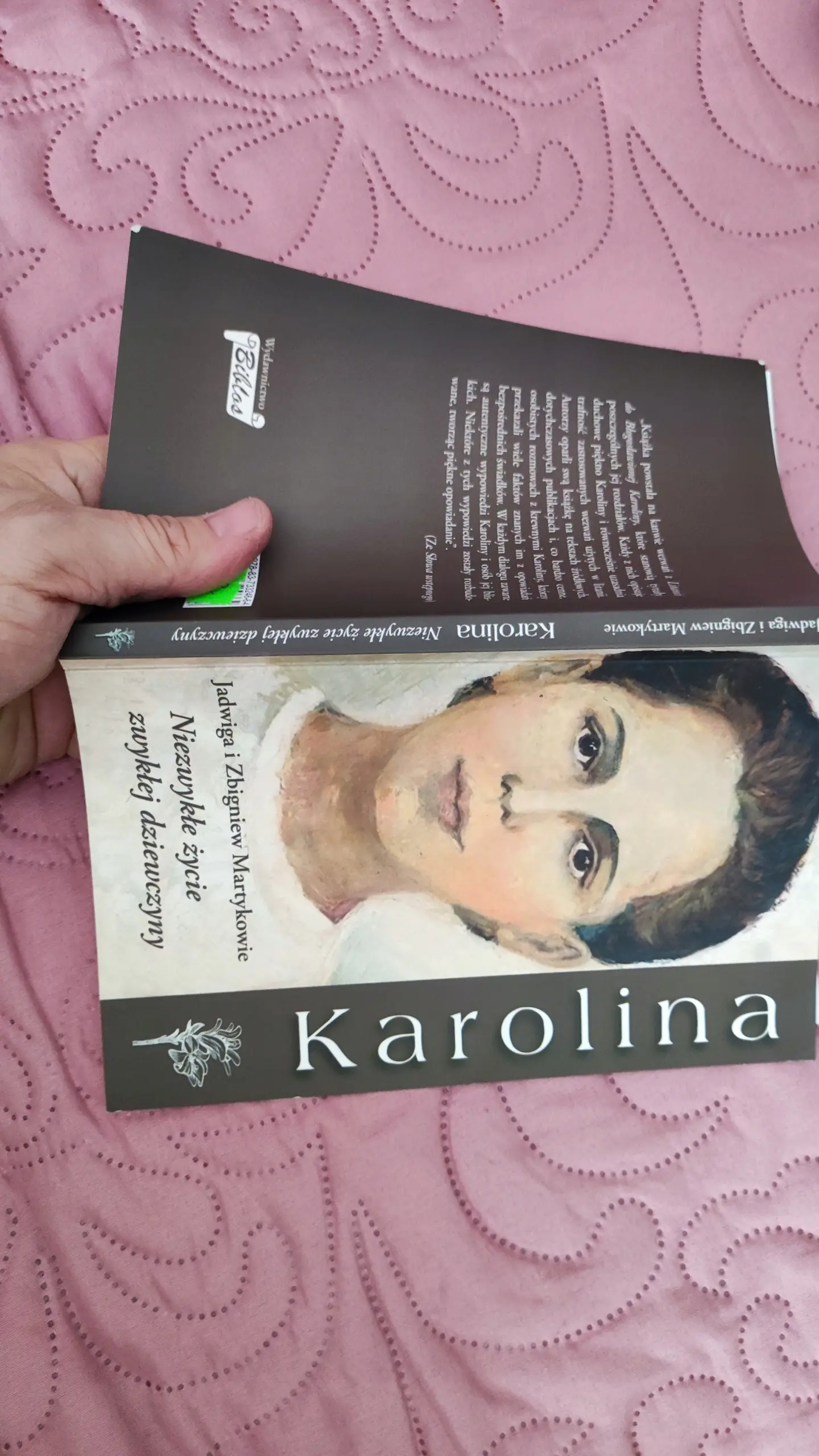 Książka - Karolina Kózka niezwykłe życie zwykłej dziewczyny