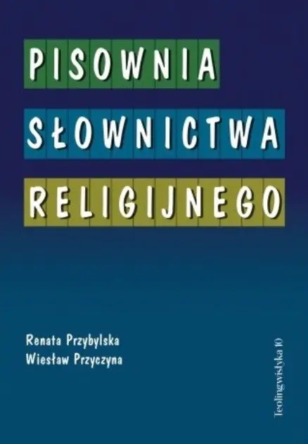 Książka - Pisownia słownictwa religijnego