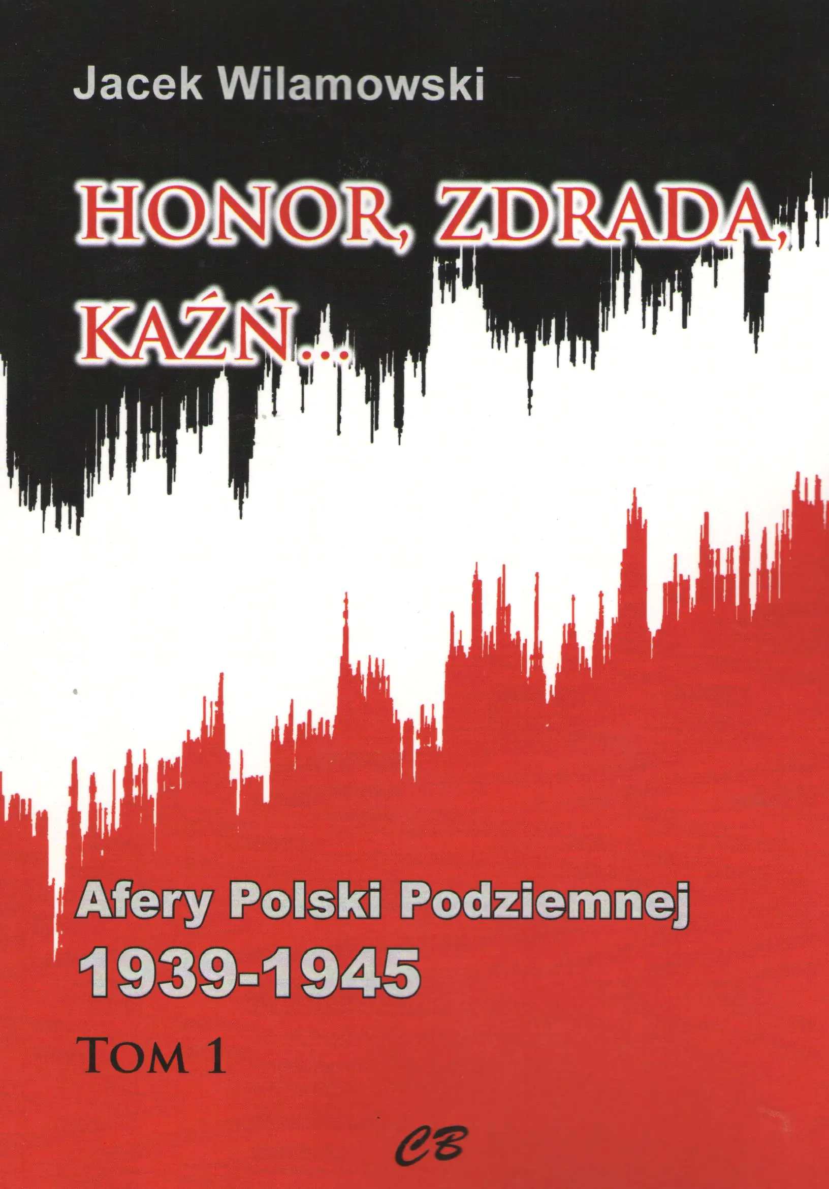 Książka - Honor, Zdrada, Kaźń... Afery Polski Podziemnej 1939-1945