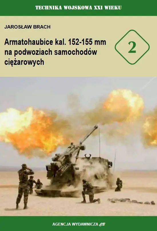 Książka - Armatohaubice kal 152-155 mm na podwoziach samochodów ciężarowych
