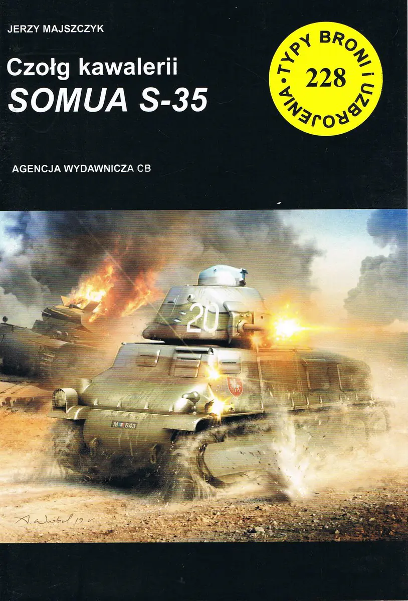 Książka - Czołg kawalerii SOMUA S-35