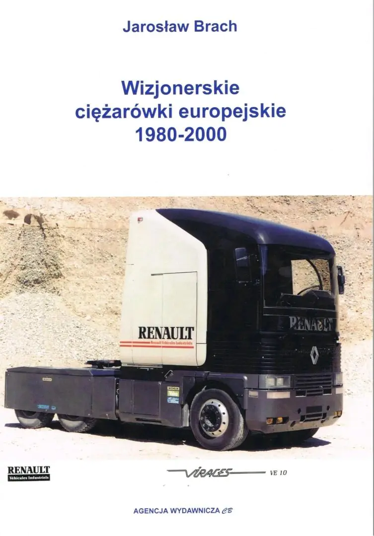 Książka - Wizjonerskie ciężarówki europejskie 1980-2000