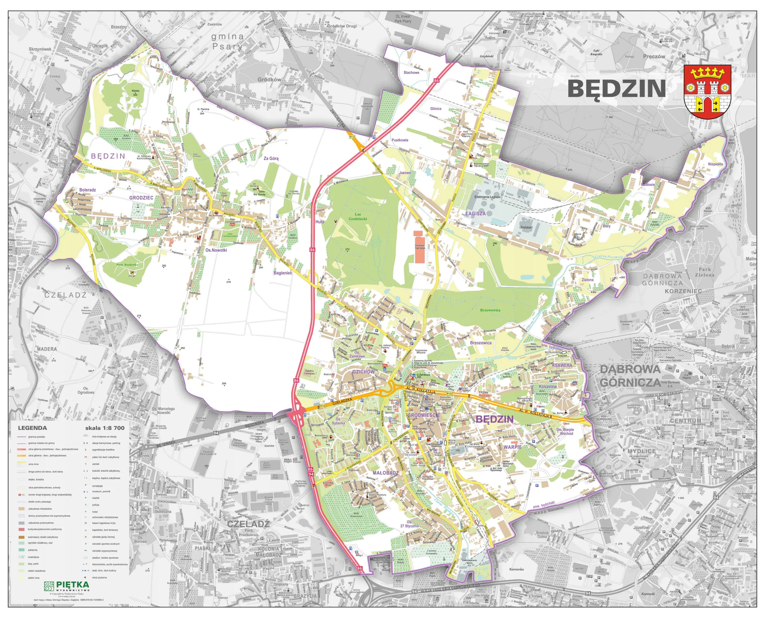 Książka - Atlas Górnego Śląska i Zagłębia 1:20 000