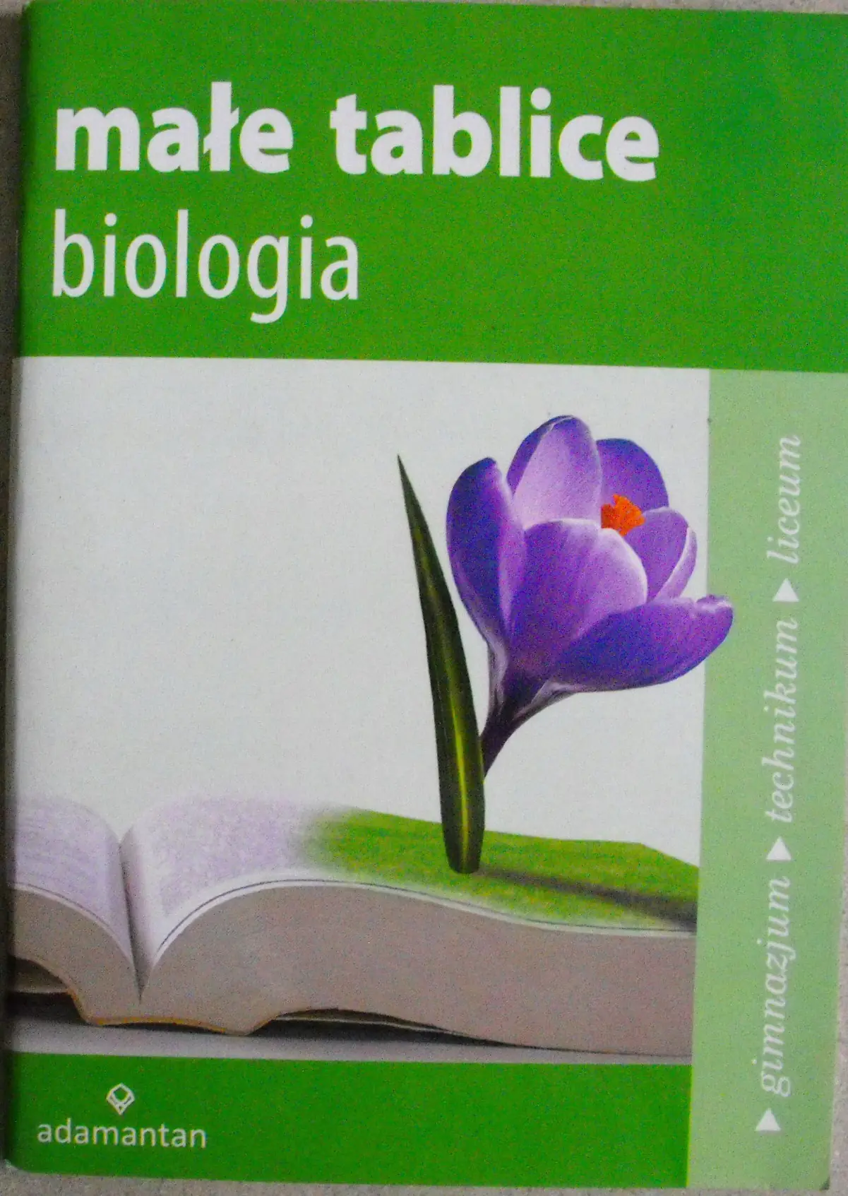 Książka - Małe tablice Biologia 2008