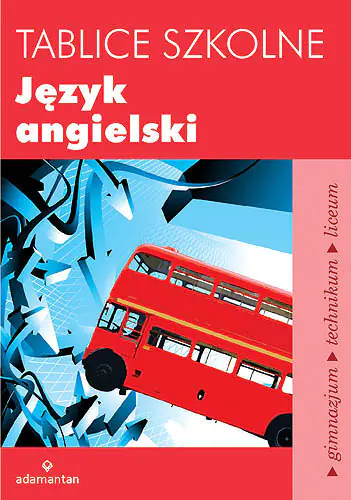Książka - Tablice szkolne. Język angielski