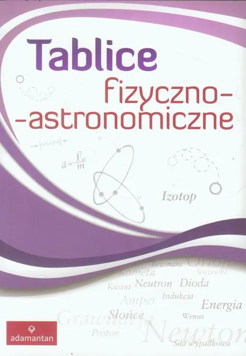 Książka - Tablice fizyczno-astronomiczne