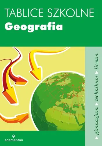 Książka - Tablice szkolne Geografia