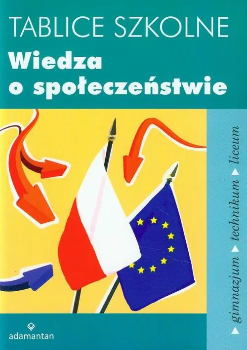 Książka - Tablice szkolne Wiedza o społeczeństwie