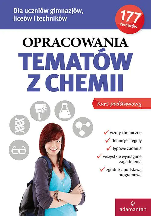 Książka - Opracowania tematów z chemii
