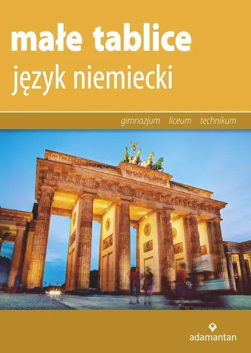 Książka - Małe tablice. Język niemiecki