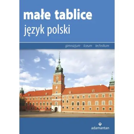 Książka - Małe tablice język polski w.2016 ADAMANTAN