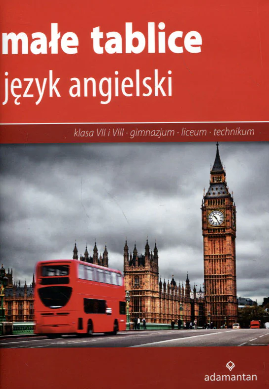 Książka - Małe tablice. Język angielski