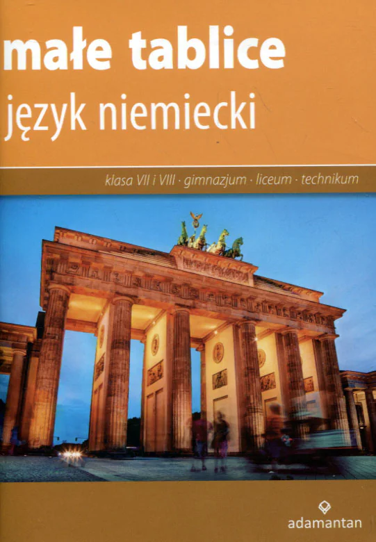Książka - Małe tablice. Język niemiecki