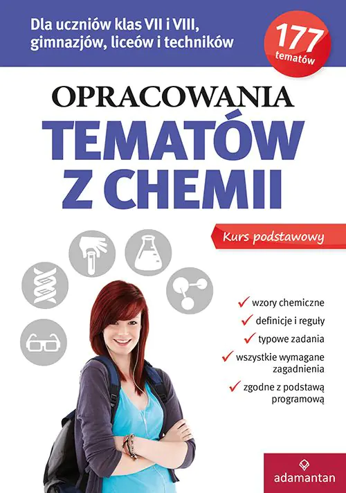 Książka - Opracowania tematów z chemii