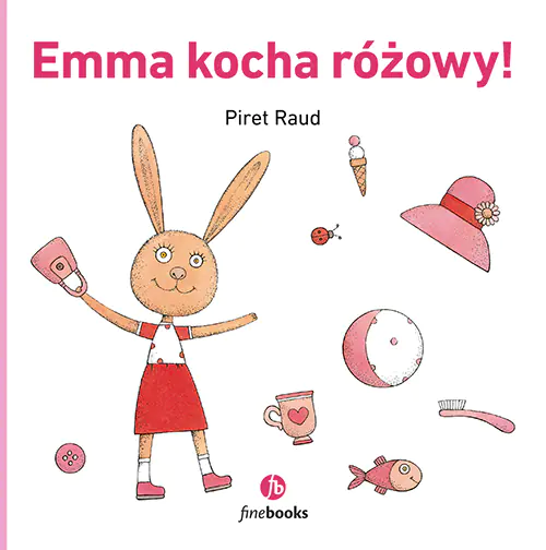 Książka - Emma kocha różowy!