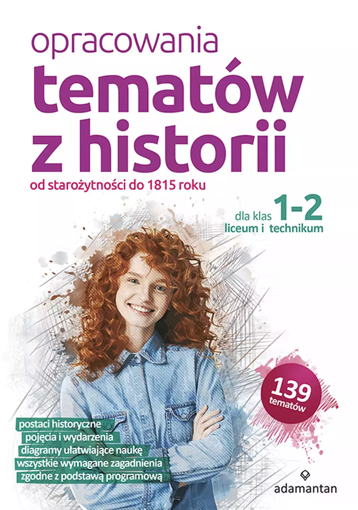 Książka - Opracowania tematów z historii od starożytności do 1815 roku. Klasa 1-2. Liceum i technikum
