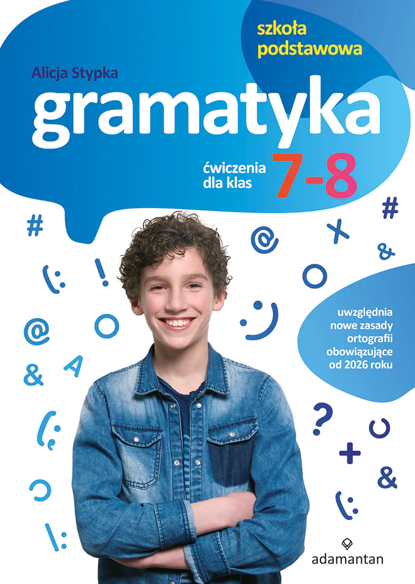 Książka - Gramatyka. Ćwiczenia dla klas 7-8 szkoły podstawowej