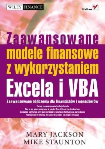 Książka - Zaawansowane modele finansowe z wykorzystaniem Excela i VBA