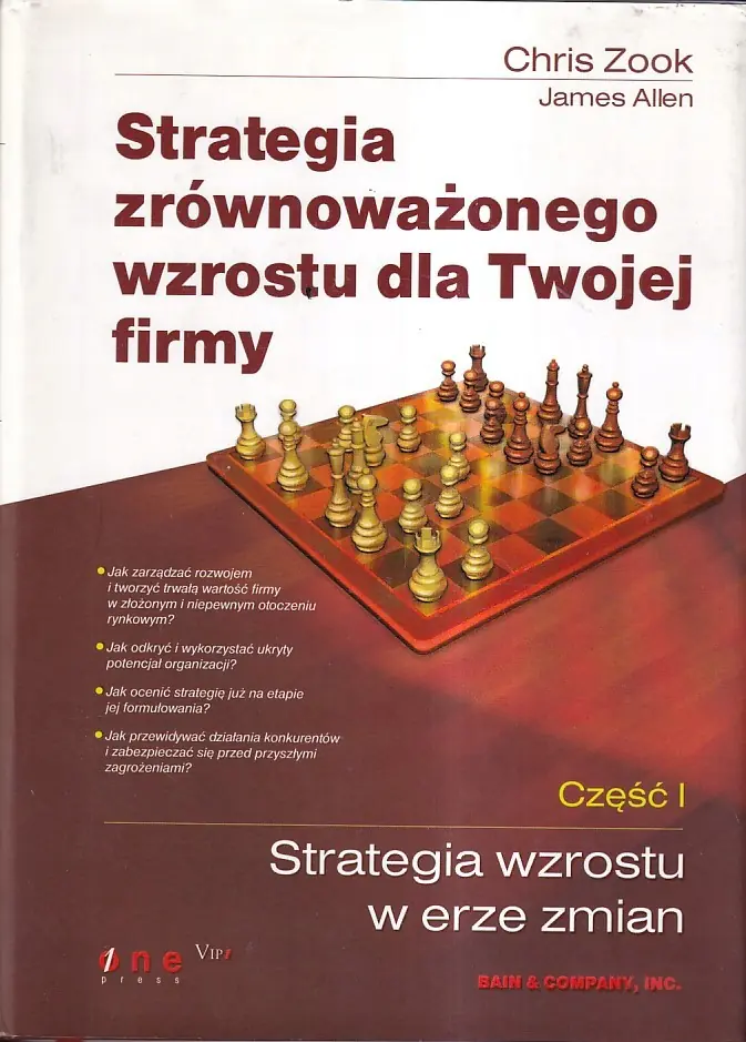 Książka - Strategia zrównoważonego wzrostu dla twojej firmy