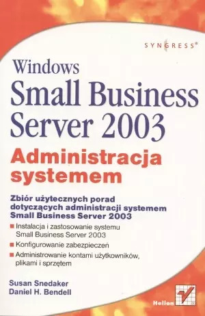 Książka - Windows Small Business Server 2003. Administracja systemem