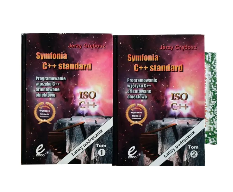 Książka - Symfonia C++ Standard. Tom 1 i 2