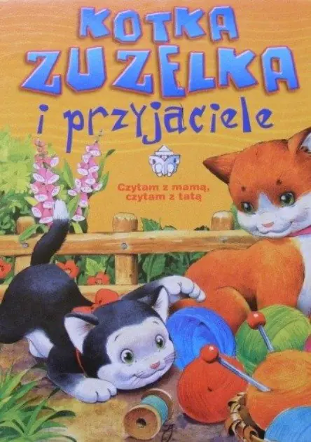 Książka - Kotka Zuzelka i przyjaciele