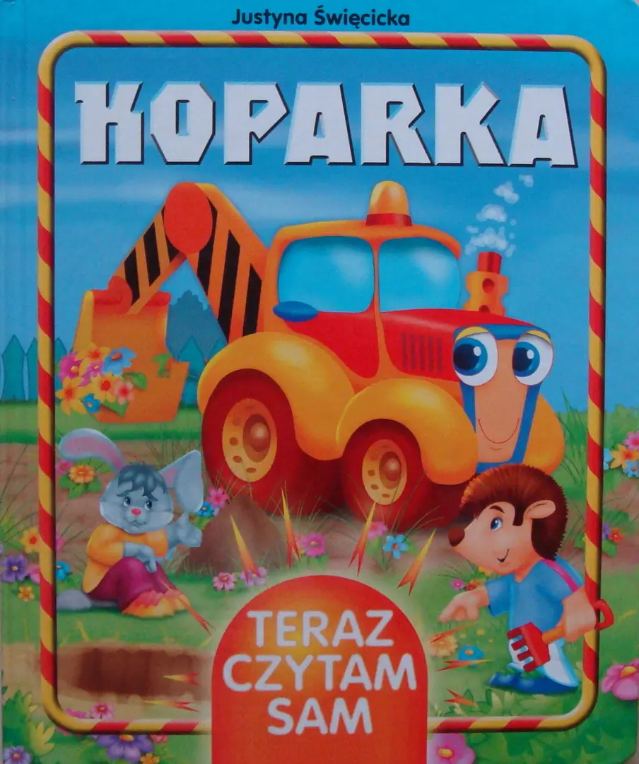Książka - Koparka. Teraz czytam sam