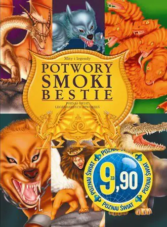 Książka - Potwory, smoki, bestie