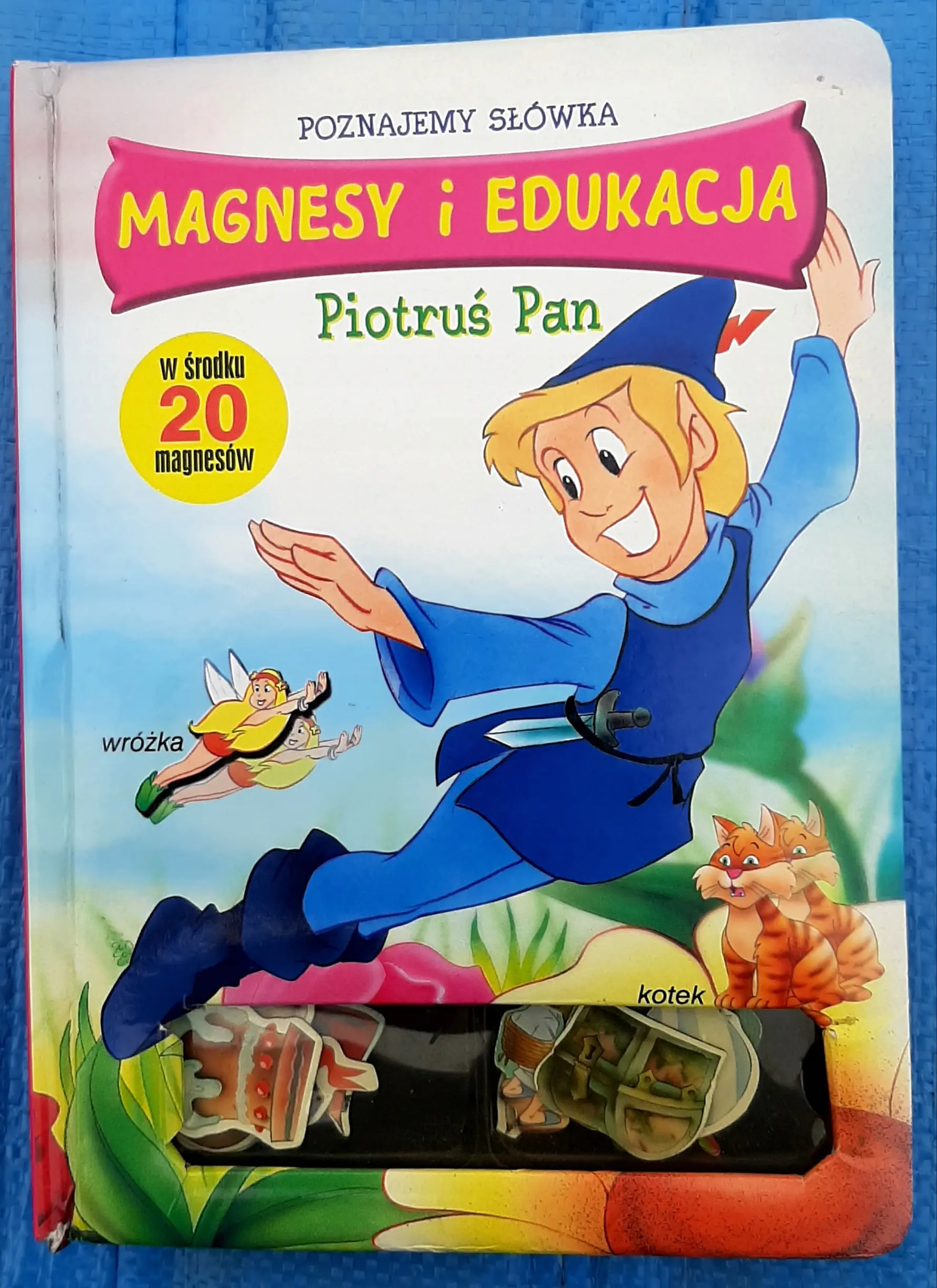 Książka - Piotruś Pan. Poznajemy słówka