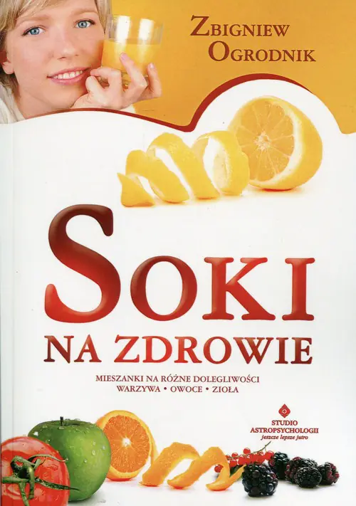 Książka - Soki na zdrowie
