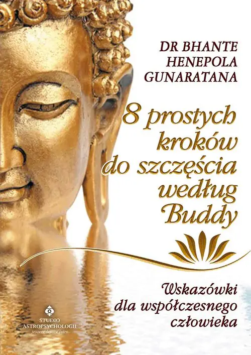 Książka - 8 prostych kroków do szczęścia według Buddy