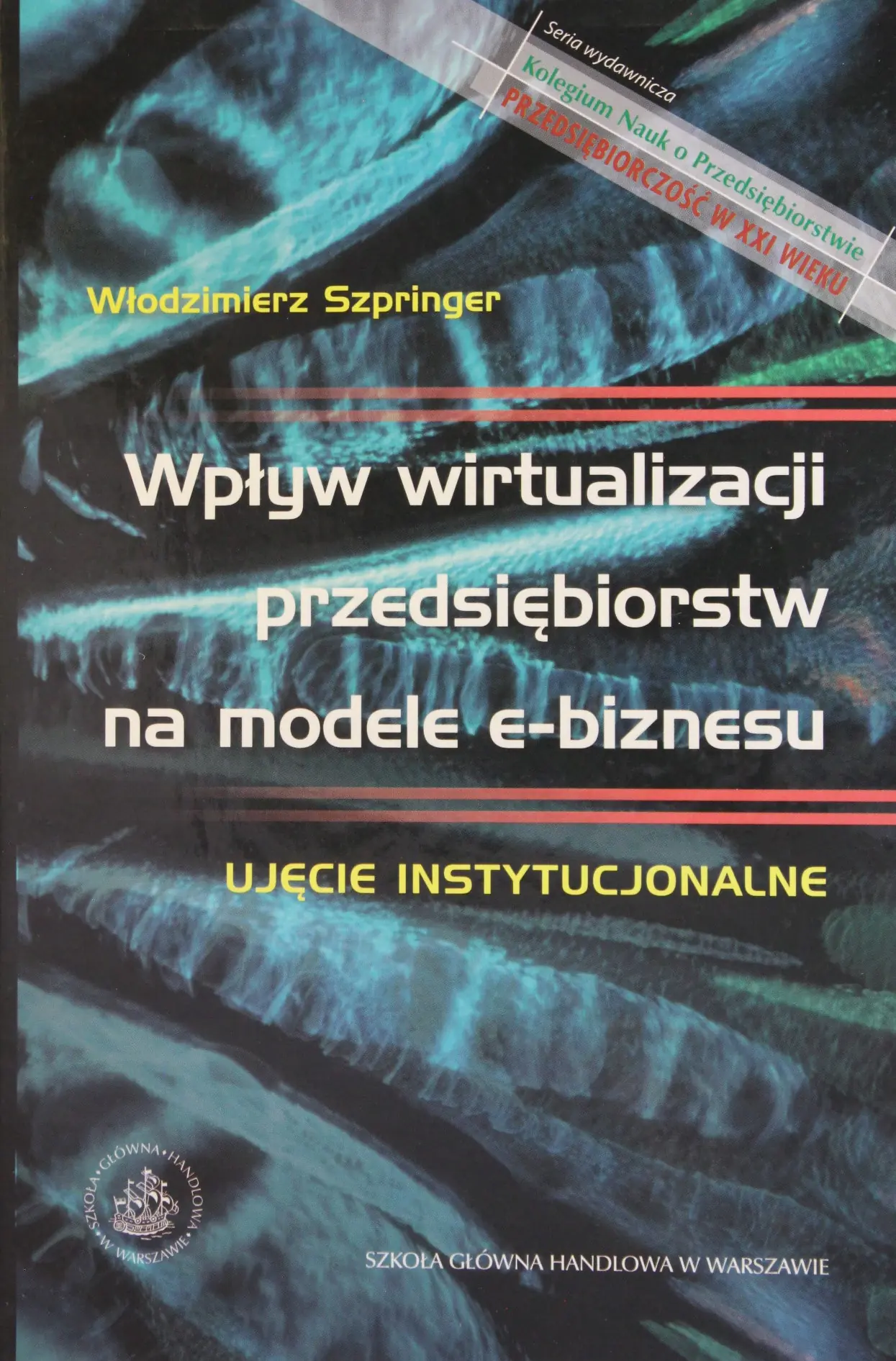 Książka - WPŁYW WIRTUALIZACJI PRZEDSIĘBIORSTW NA MODELE E-BIZNESU UJĘCIE INSTYTUCJONALNE